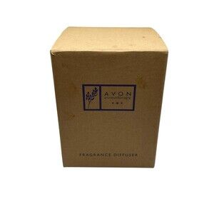 Avon Glass Aromatherapy Burner With Stand In Box No Candle